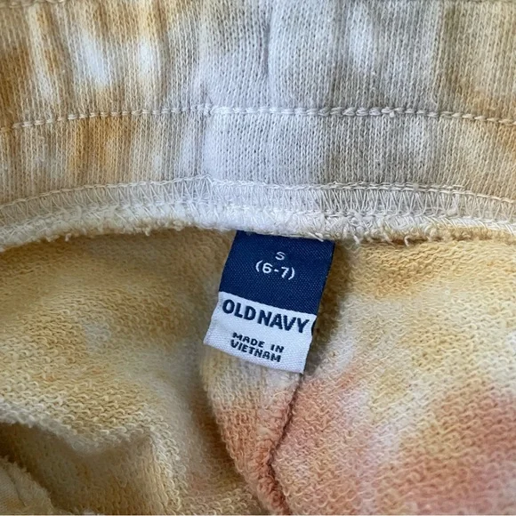 Old Navy Girls Tie Dye Hoodie & Jogger Matching Set Bundle Size Small (6-7) - Picture 9 of 10
